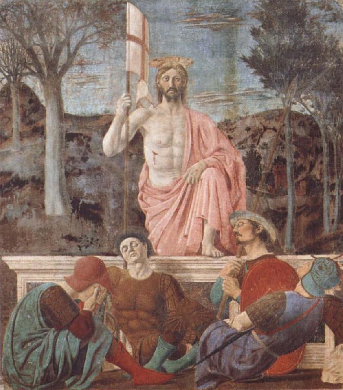 Piero della Francesca Kristi uppstandelse china oil painting image